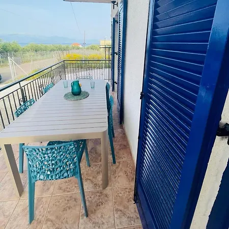 Villa Blue Cocoon - Chrani Messinia Peloponnese- Sea View 800 M From Beach Exterior photo