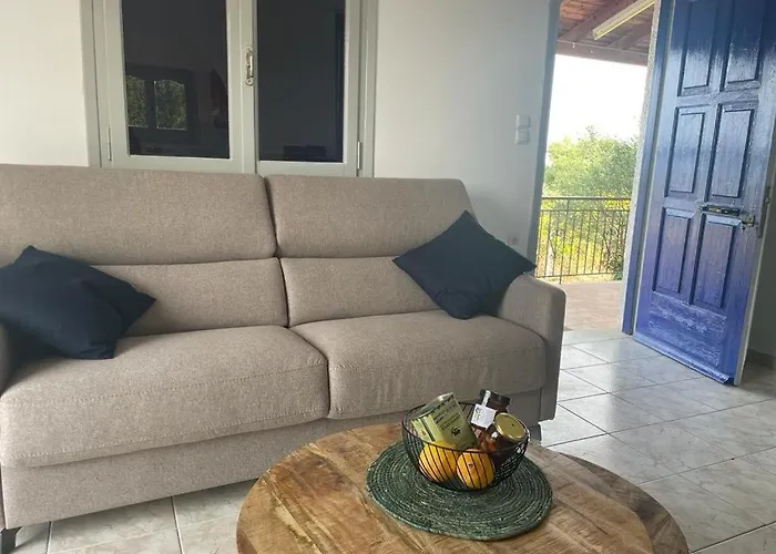 Villa Blue Cocoon - Chrani Messinia Peloponnese- Sea View 800 M From Beach