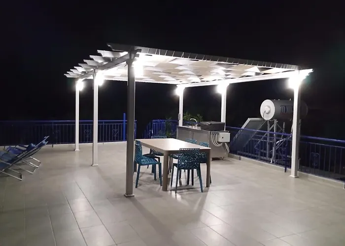 Villa Blue Cocoon - Chrani Messinia Peloponnese- Sea View 800 M From Beach